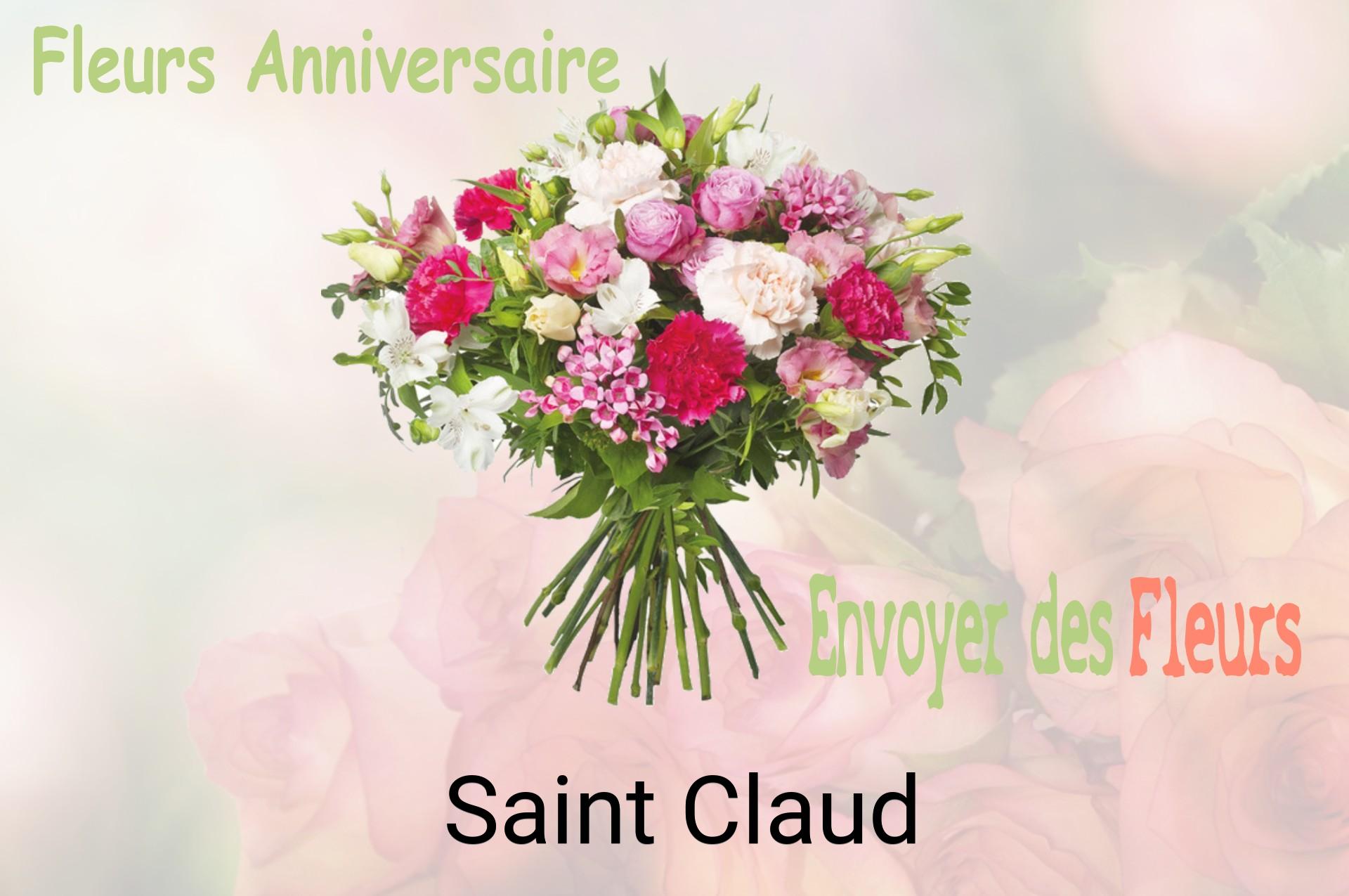 Bouquet de fleurs d’anniversaire livré à Saint-Claud